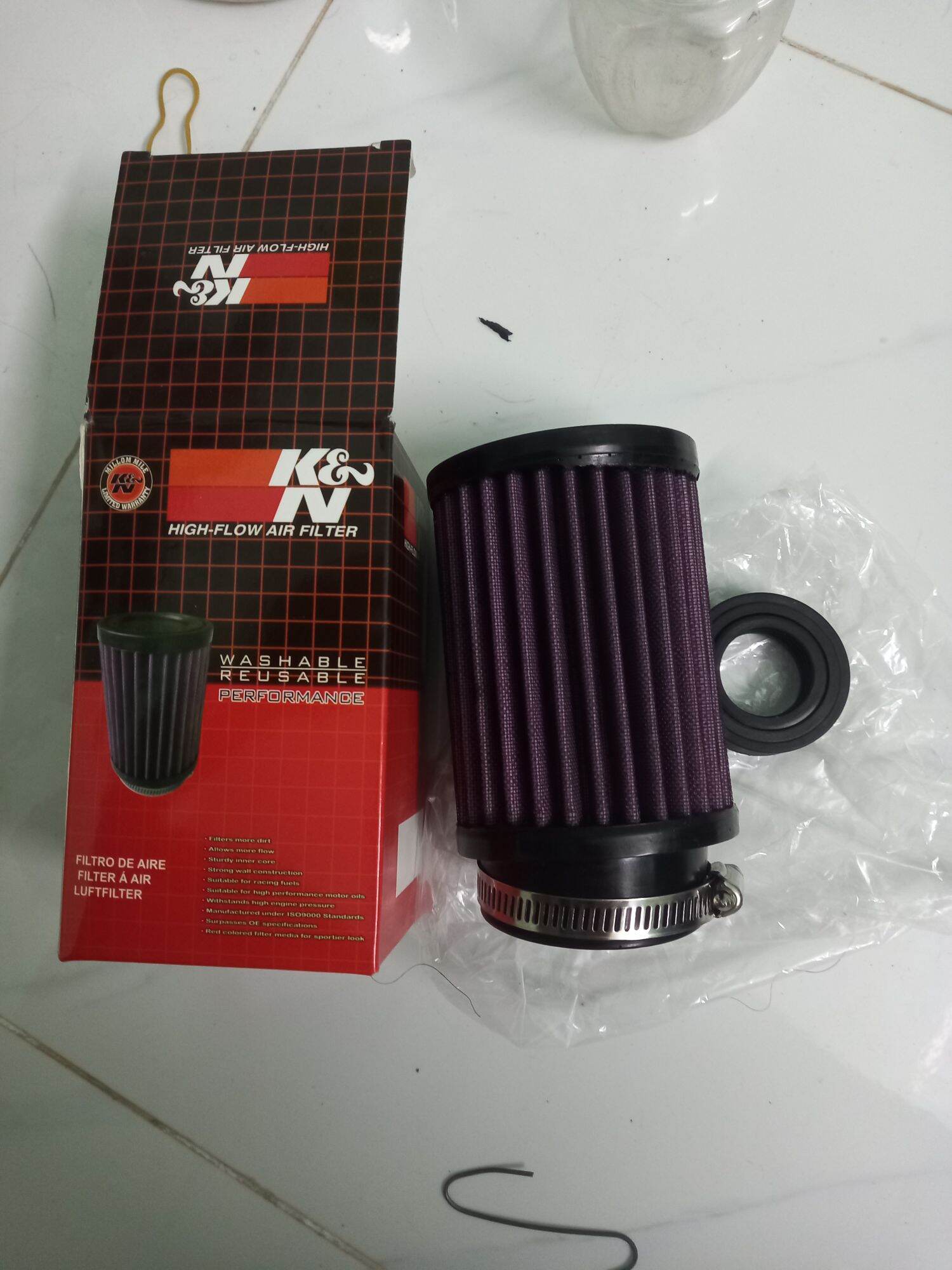 lọc gió trụ KN