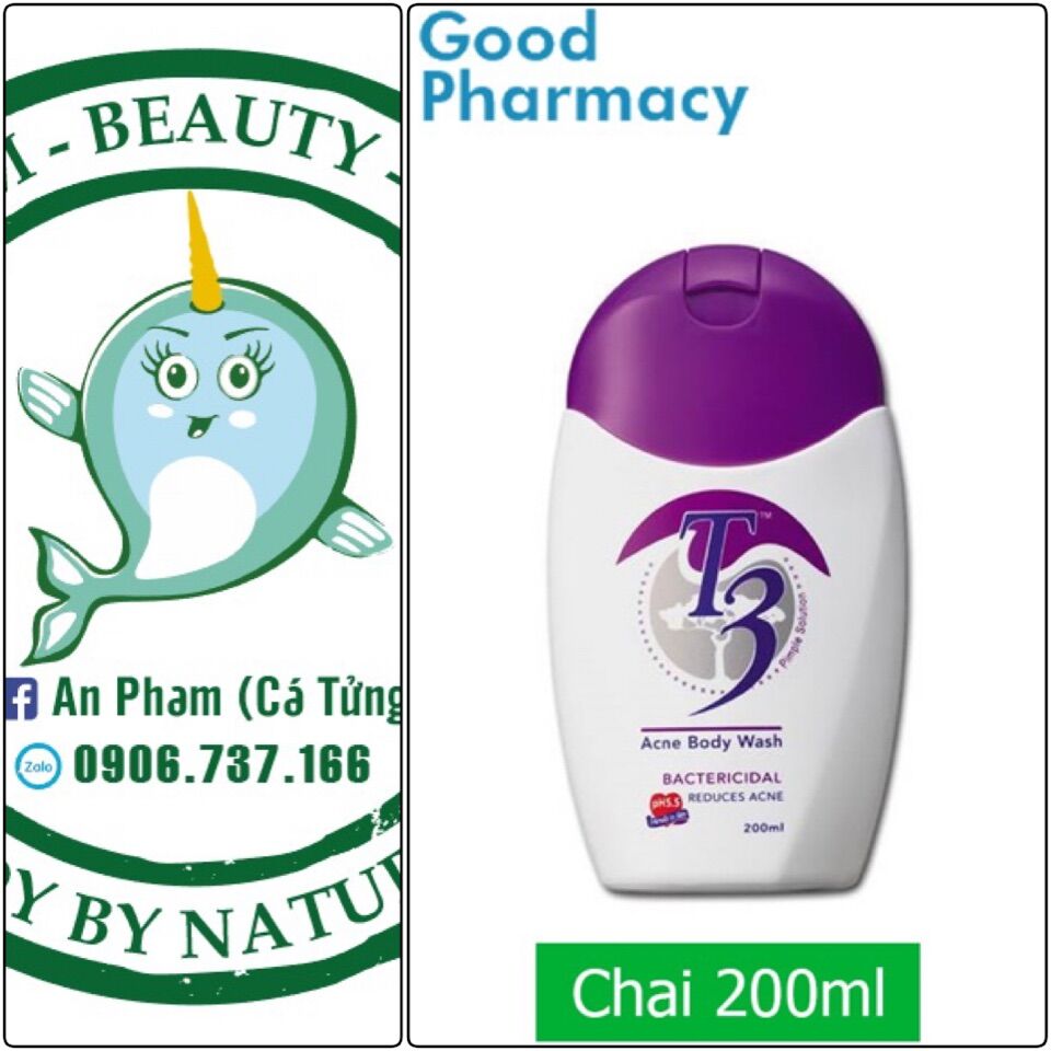 Sữa tắm t3 acne body wash