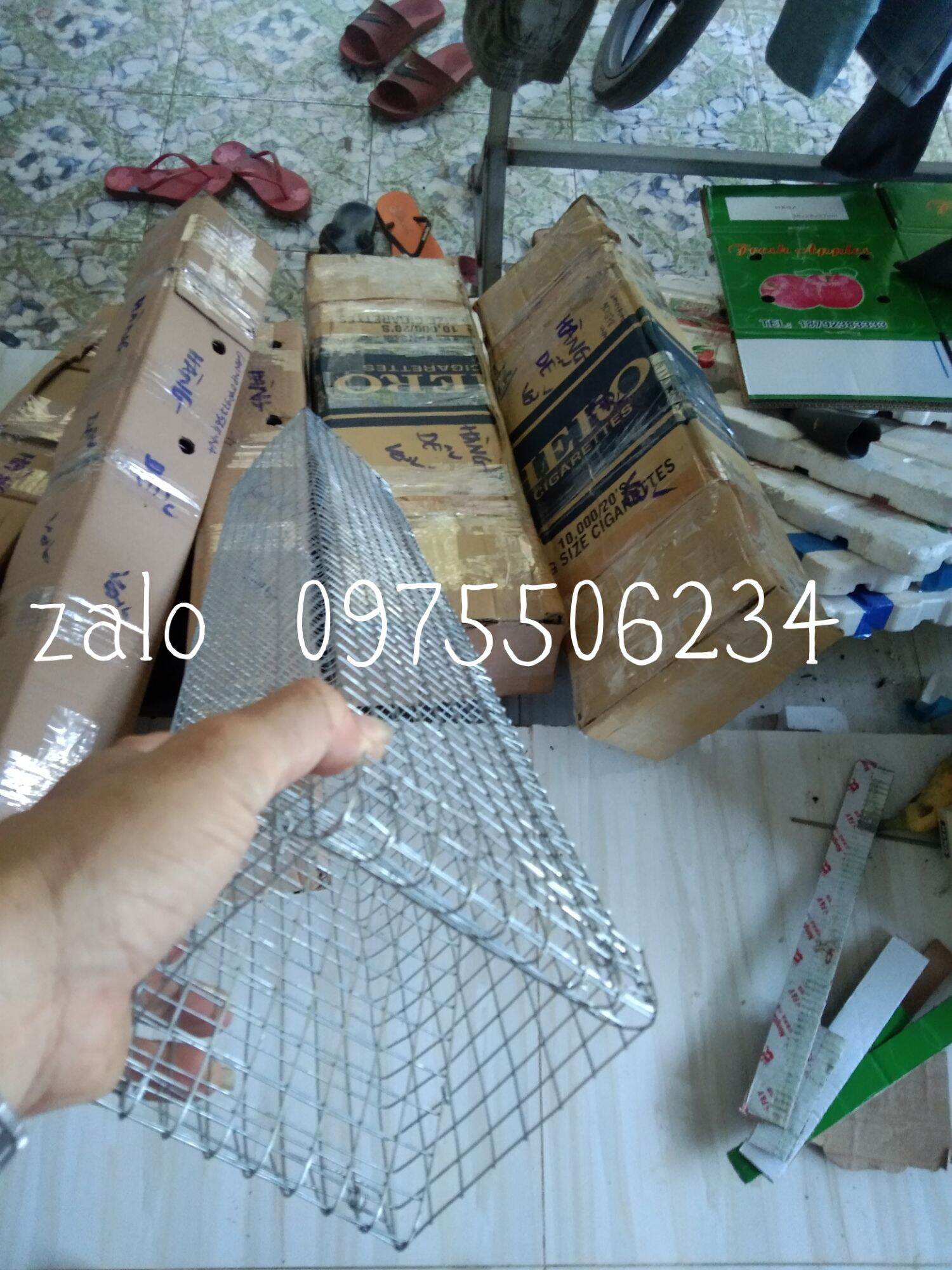 Lồng bẫy rắn thông minh 2 hom