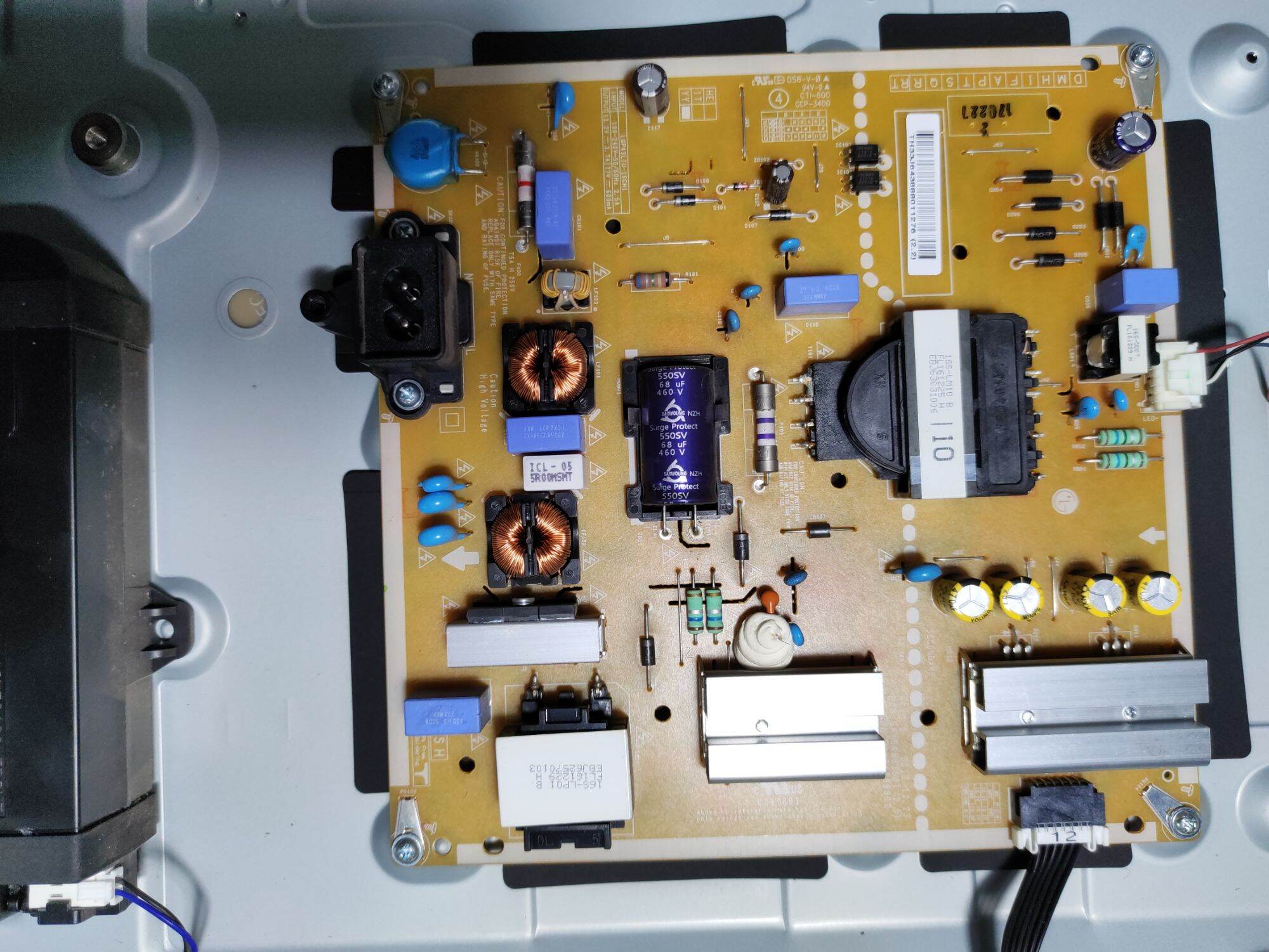 Bo mạch & loa tivi lg 43uh610t