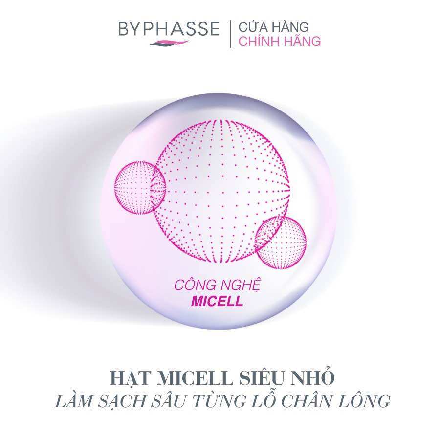 Nước tẩy trang Byphasse 500ml