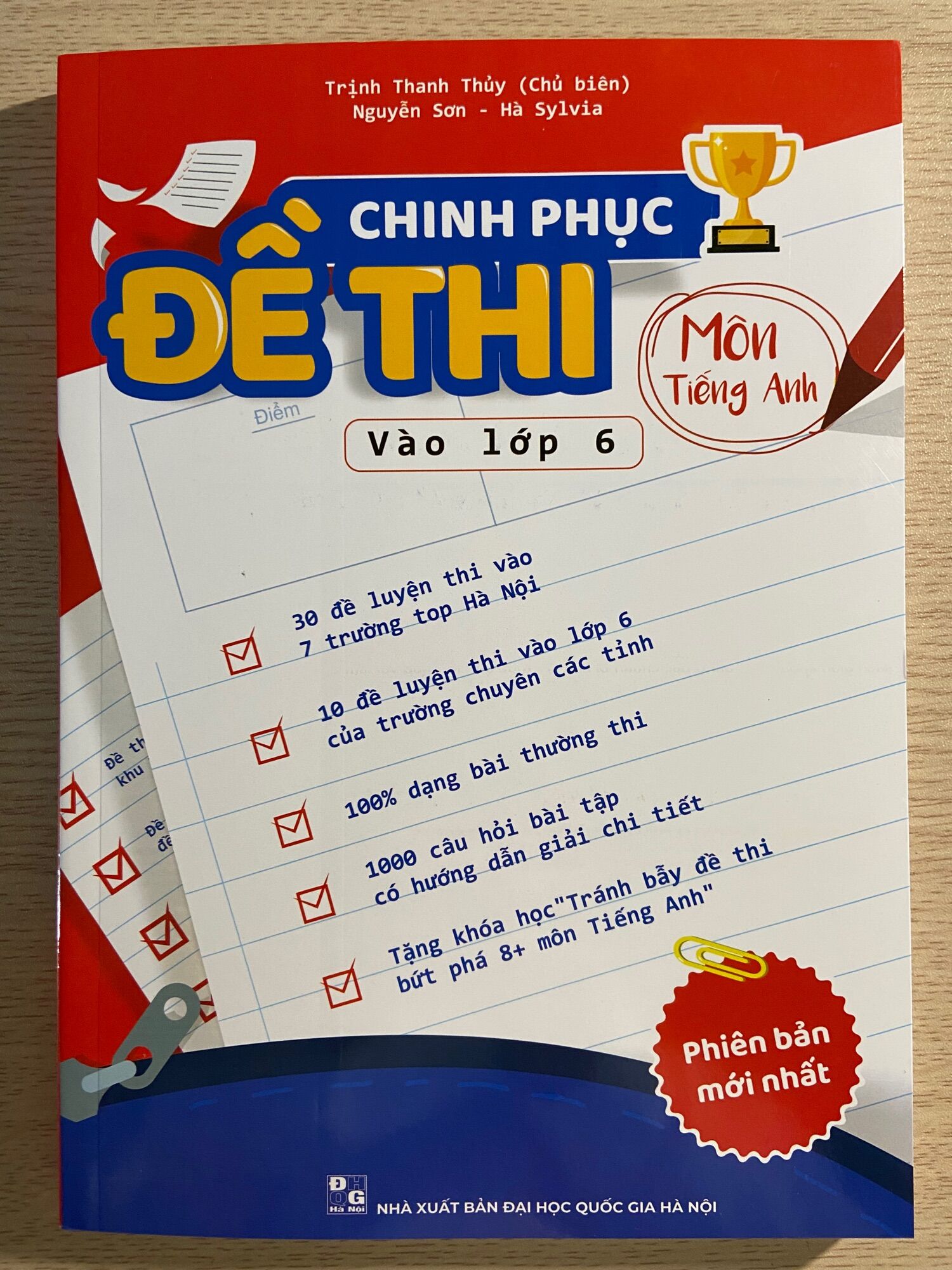 Chinh phục đề thi vào lớp 6 môn Tiếng Anh
