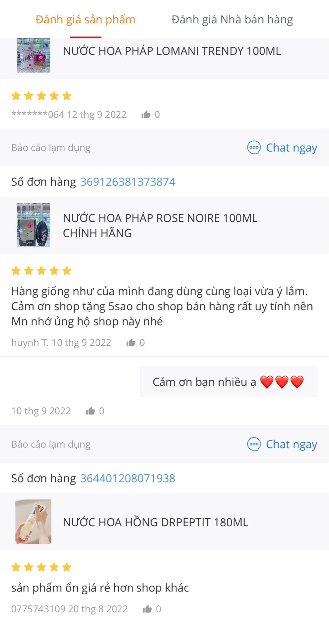 NƯỚC HOA PHÁP ROSE NOIRE 100ML CHÍNH HÃNG