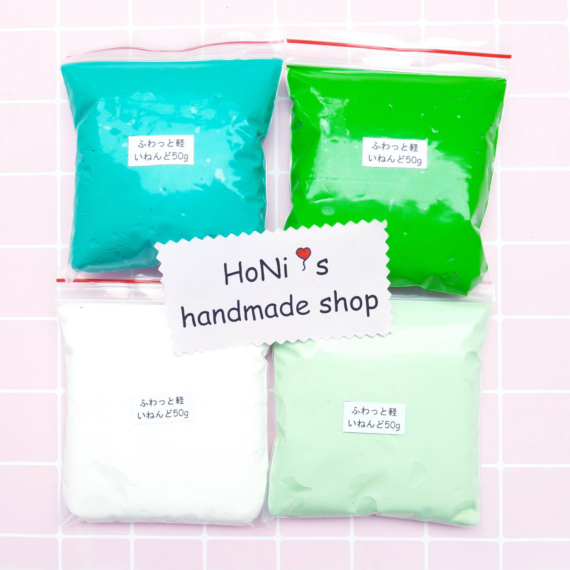 Đất Sét Nhật Nhẹ Tự Khô Nhiều Màu 50g