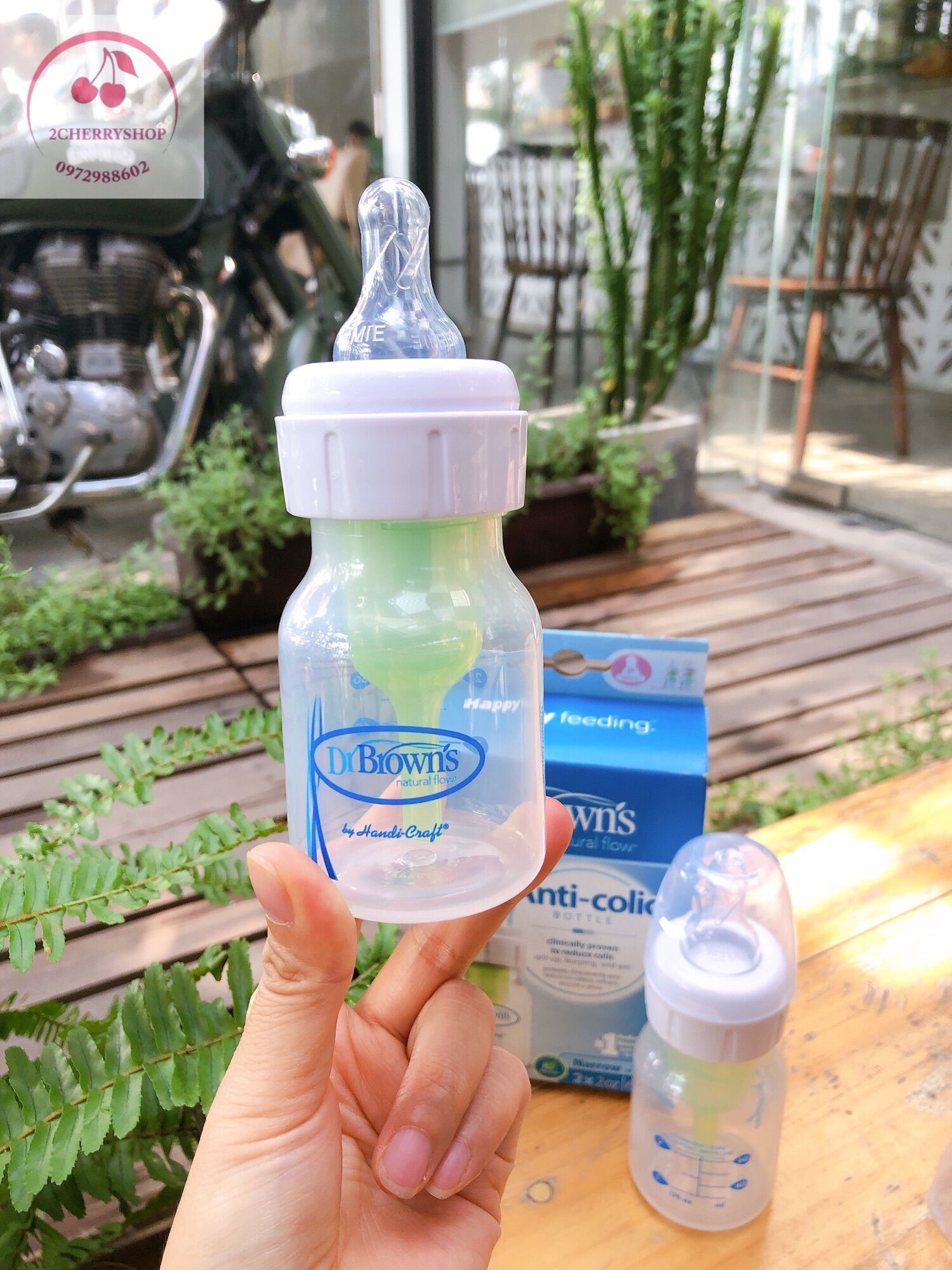 [Hàng Mỹ]Bình sữa Dr Brown’s Option Plus 60ml ty Pre cho sơ sinh