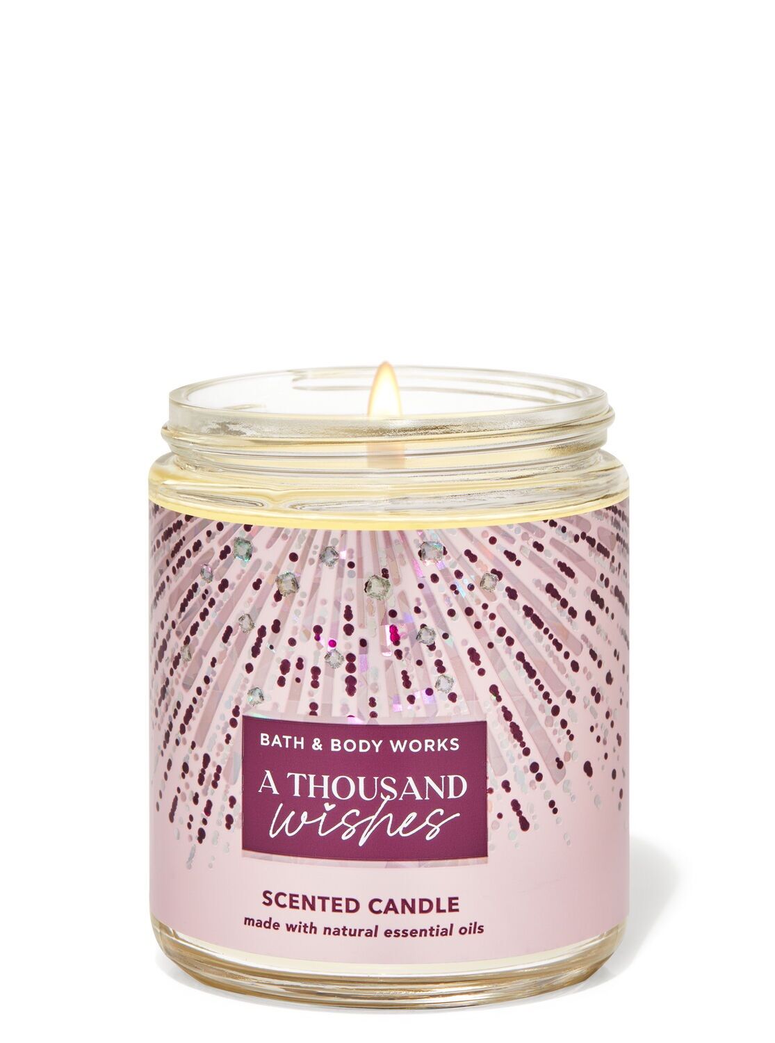 Nến thơm 1 bấc bath and body works A thousand Wishes/In the STARS