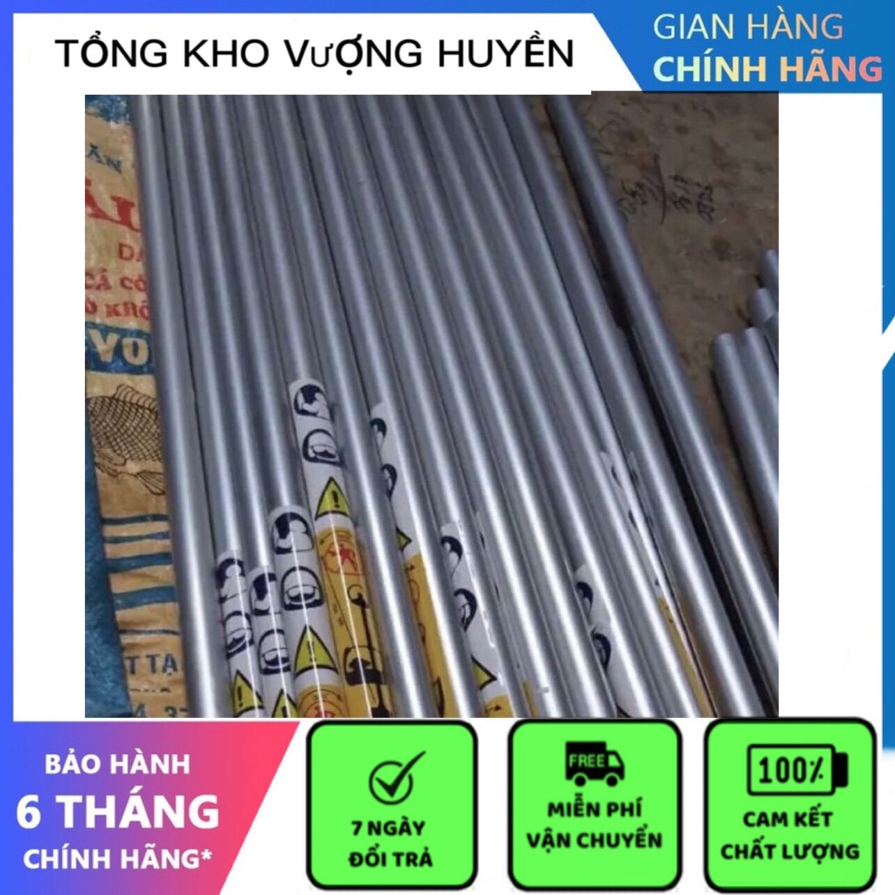 Ống cần máy cắt cỏ phi 24 mm - 26 mm 28 mm -dày 2.0mm