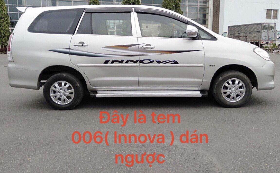 tem dán xe inova