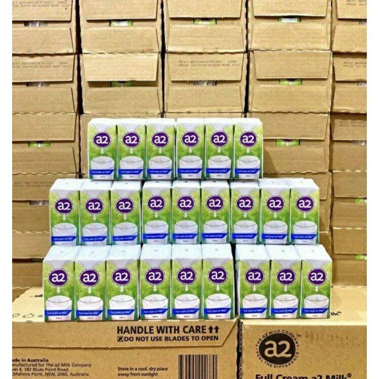 Sữa tươi nước A2 200ml thùng 24 hộp date mới