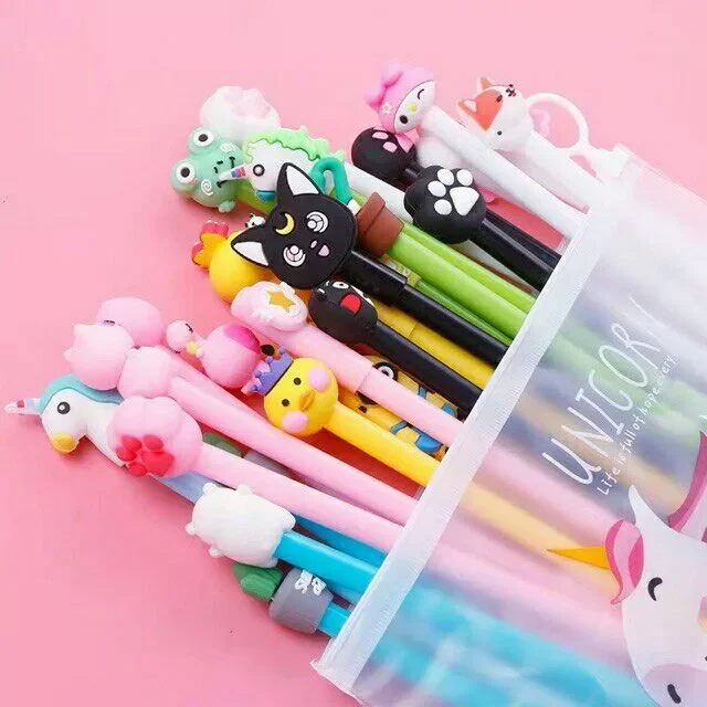 Set 20 bút nước đầu thú kèm túi