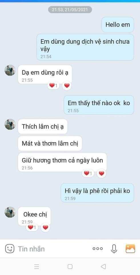 Dung dịch vệ sinh Green Care thơm mát,se khít