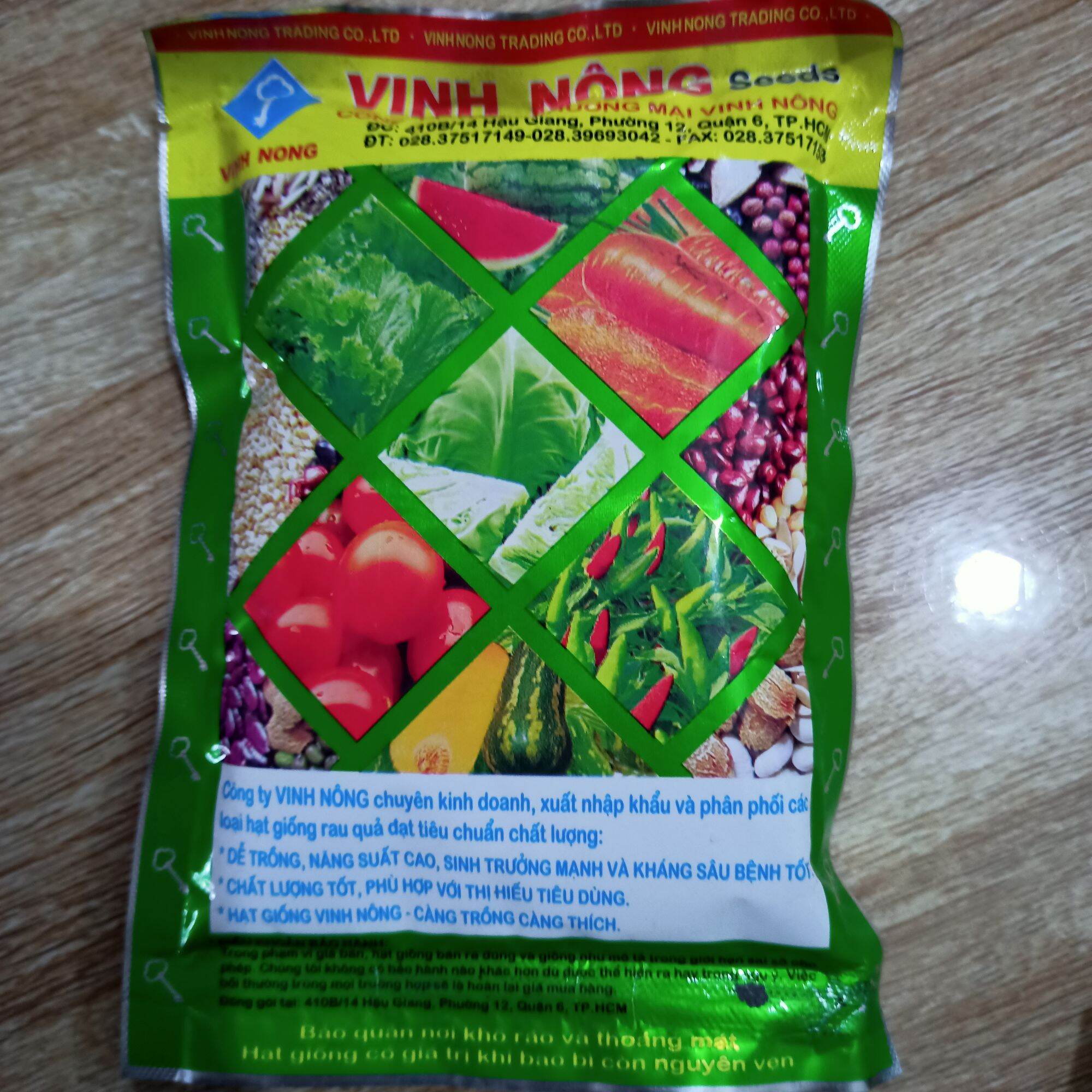 Gói 100g hạt giống ngò hạt lớn Pháp (rau mùi)