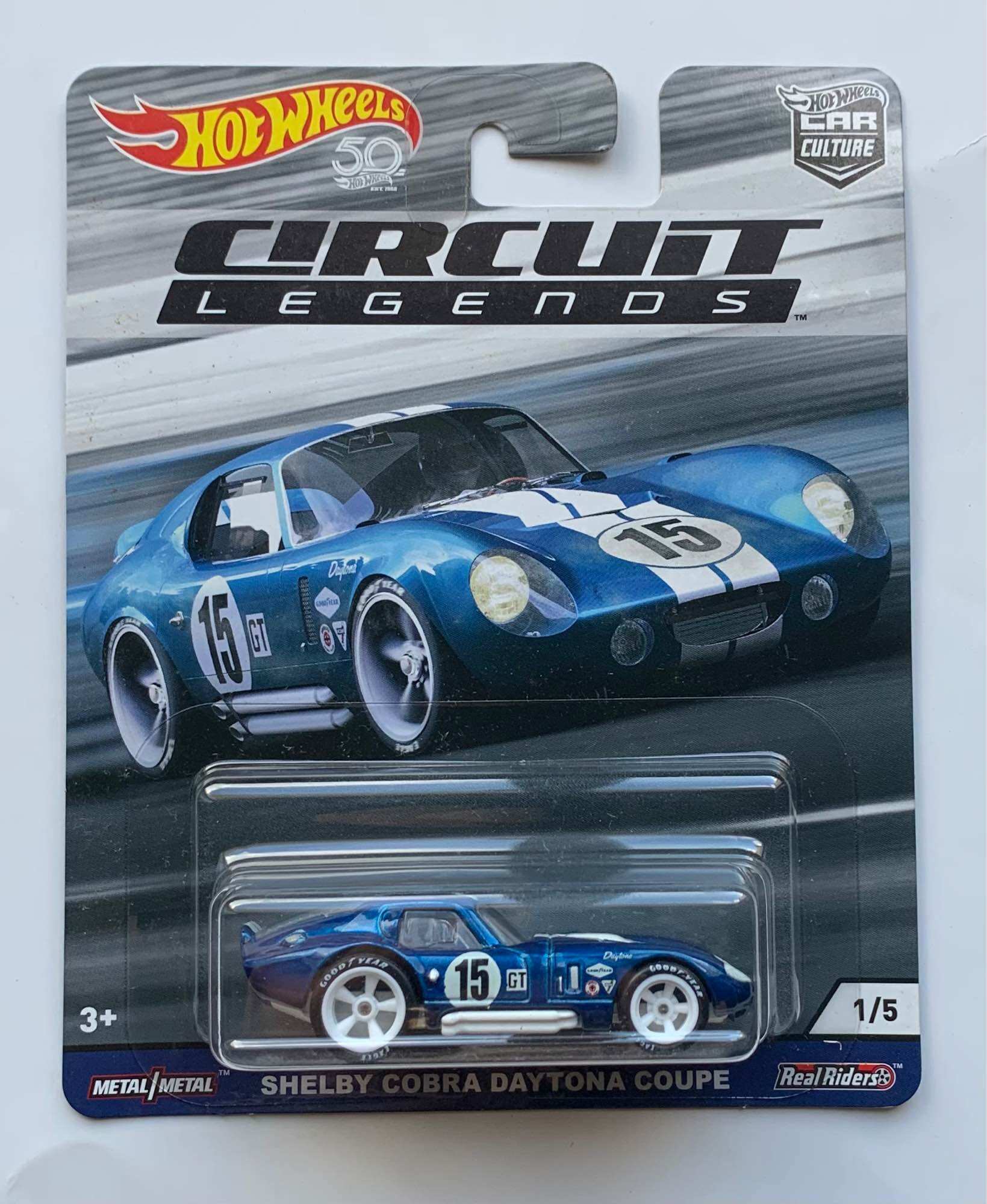 Hot Wheels Premium Shelby Cobra Daytona Coupe