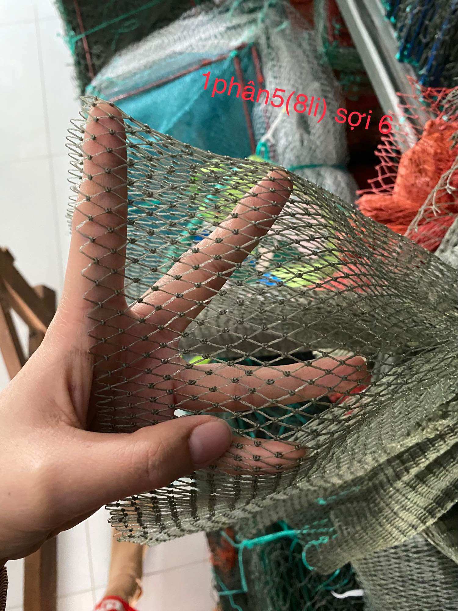 1kg lưới cào làm lộp lờ chặn ao ven