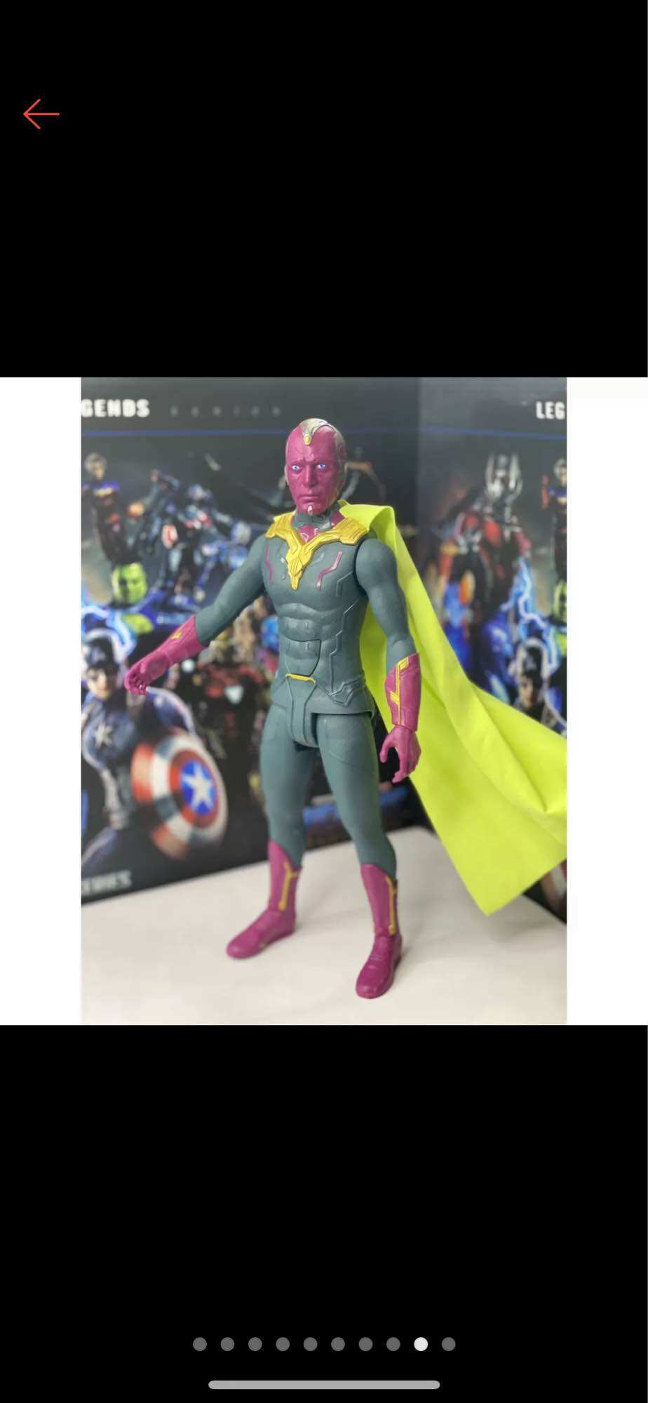 Mô hình siêu anh hùng vision