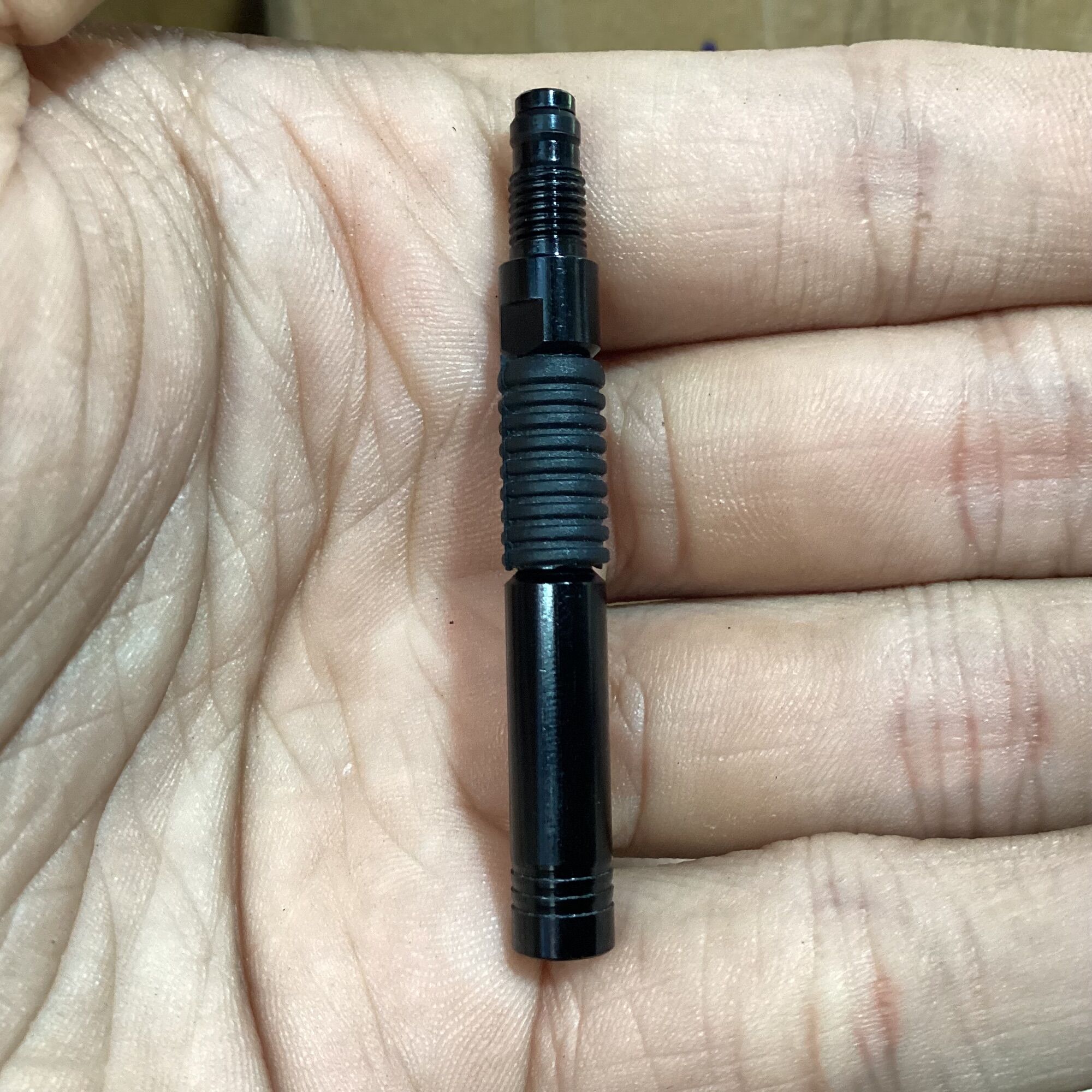 Ống nối van +5cm dành cho vỏ bozo tubular - ống nối van gắn được kim vòi dành cho vỏ tubular bozo vỏ liền ruột