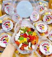 [DATE MỚI 12/2027]Kẹo Dẻo Trái Cây Haribo Đức Lục Giác Hộp 450 Gram
