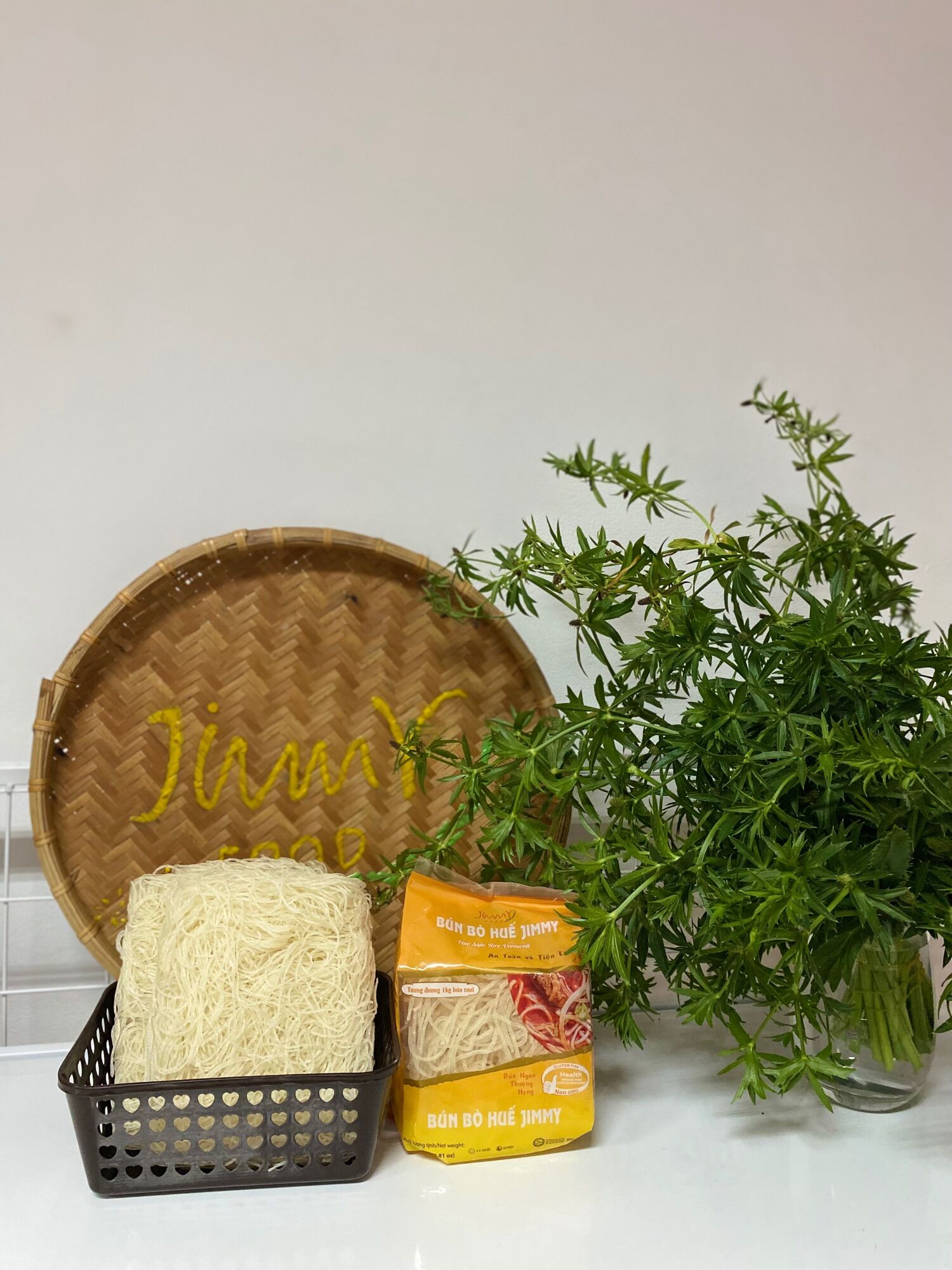 Combo 8 gói bún bò Huế Jimmy 250g date mới nhất