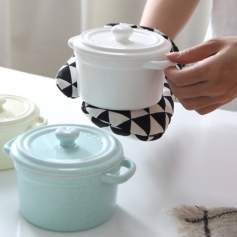 Hấp bánh trứng gốm sứ hấp bánh trứng có nắp hấp trứng cho bé bát ăn dặm cho bé bát hầm trứng tráng miệng hầm tổ yến