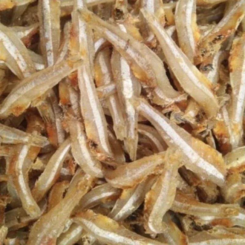 1kg cá Cơm Trắng khô đã bỏ sạch đầu hoàn toàn