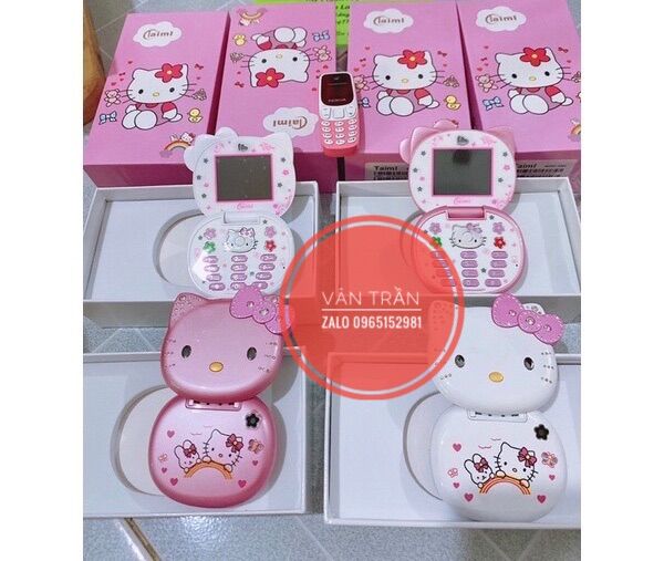 Điện thoại hello kitty mini siêu nhỏ
