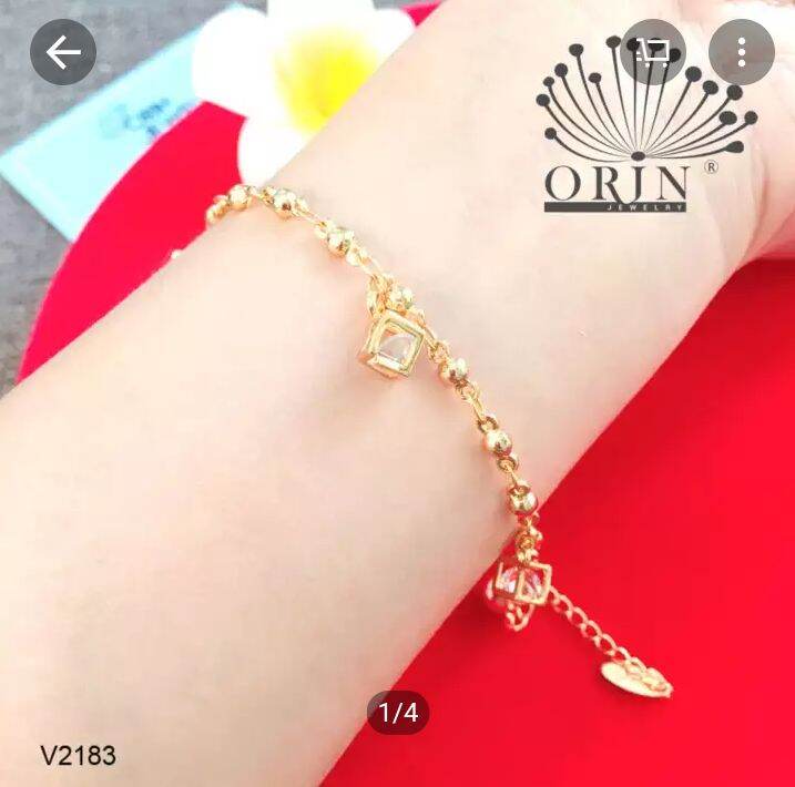 Vòng tay nữ, lắc tay pha lê nữ thiết kế cao cấp Orin V2183
