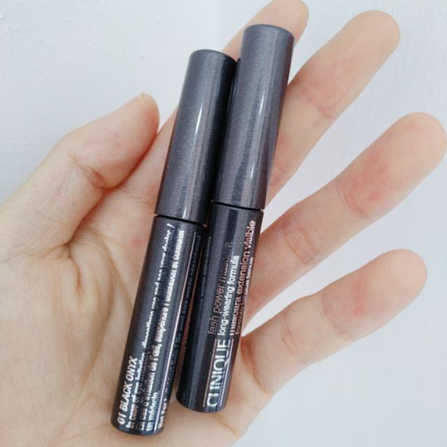 Mini - chuốt mi dài tự nhiên với clinique high impact mascara