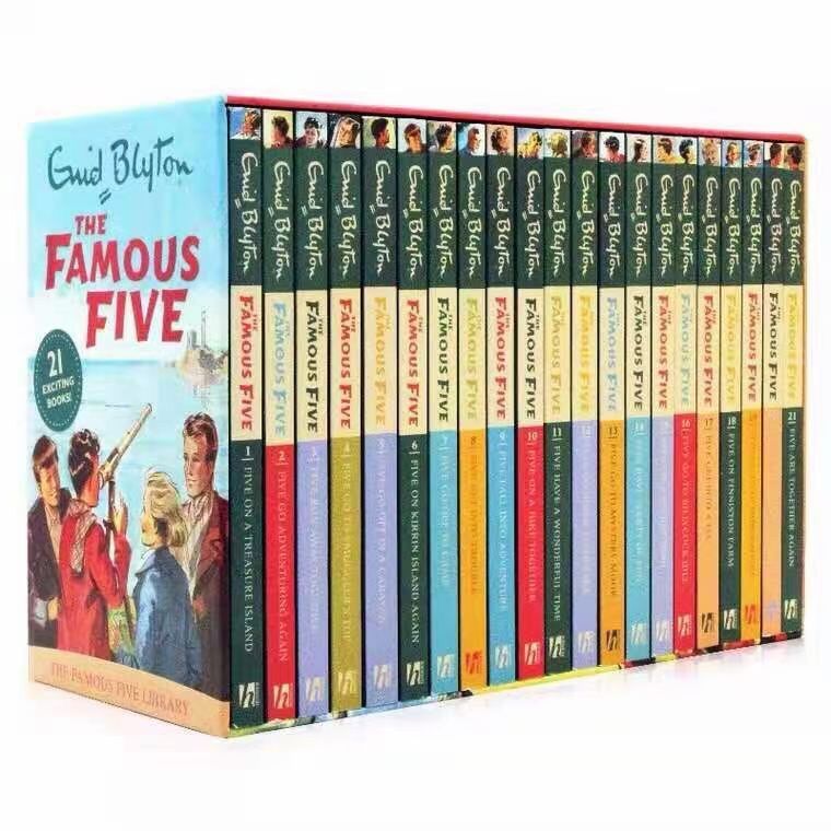 The Famous Five 21 books - Enid Blyton