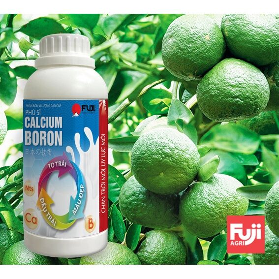 Phân bón vi lượng Canxi Bo Phú Sĩ Calcium Boron 500ml