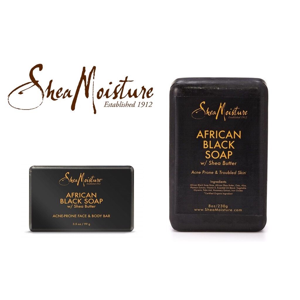 [HCM]Shea Moisture xà phòng đen Châu Phi African Black Soap