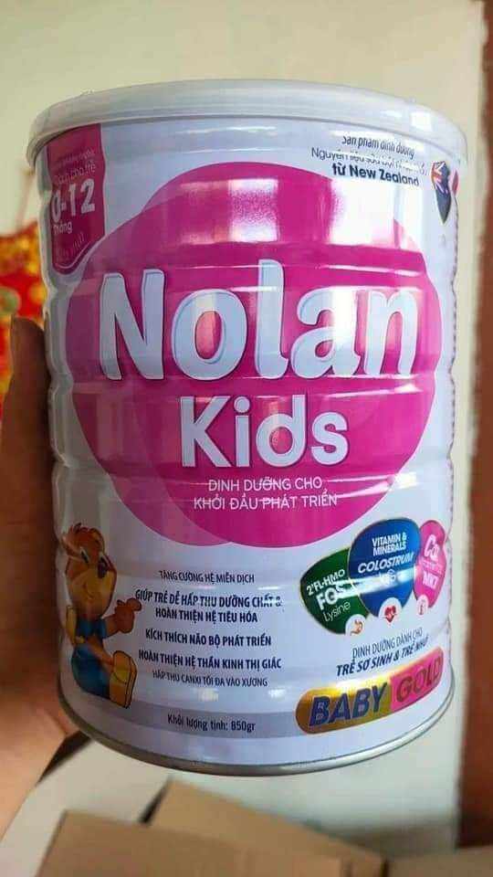 SỮA NOLAN KIDS 0-12/900G HSD TH5/2024