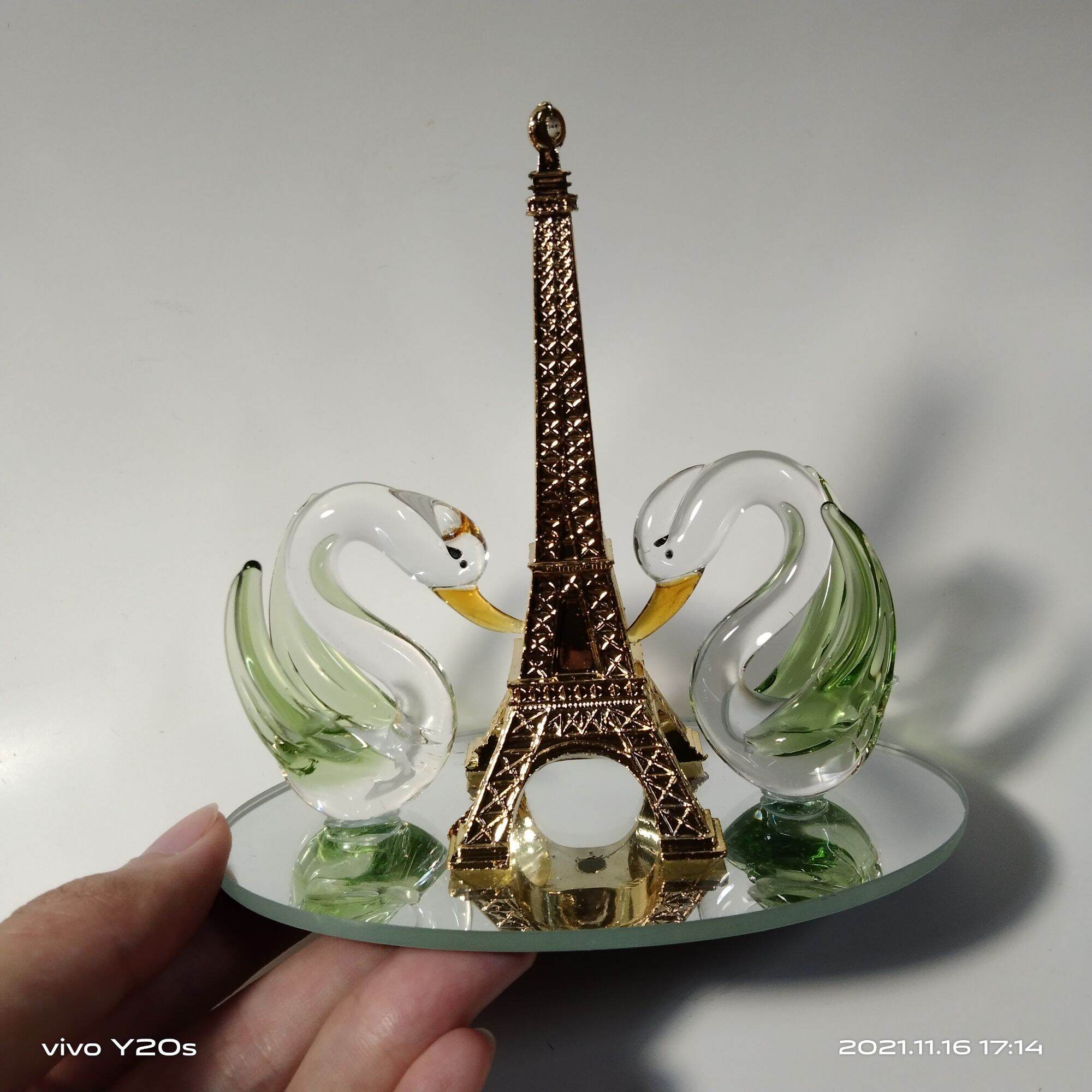 [TRENDY] MÔ HÌNH THÁP EIFFEL VÀ THIÊN NGA BĂNG THỦY TINH