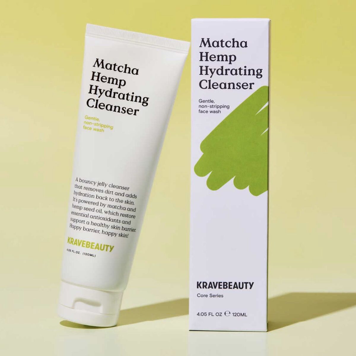 Sữa rửa mặt Krave Beauty Matcha Hydrating cleanser