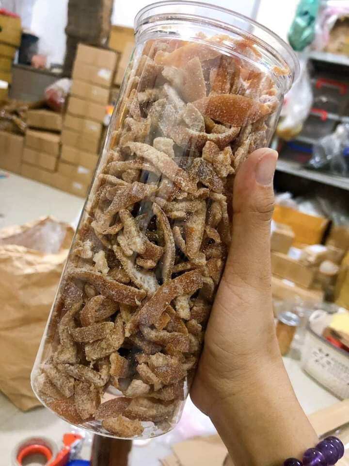 500g mứt trần bì sấy cam thảo