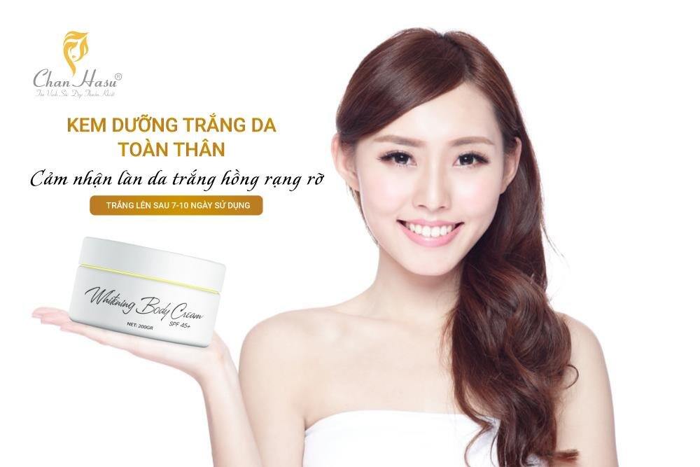 kem dưỡng trắng body