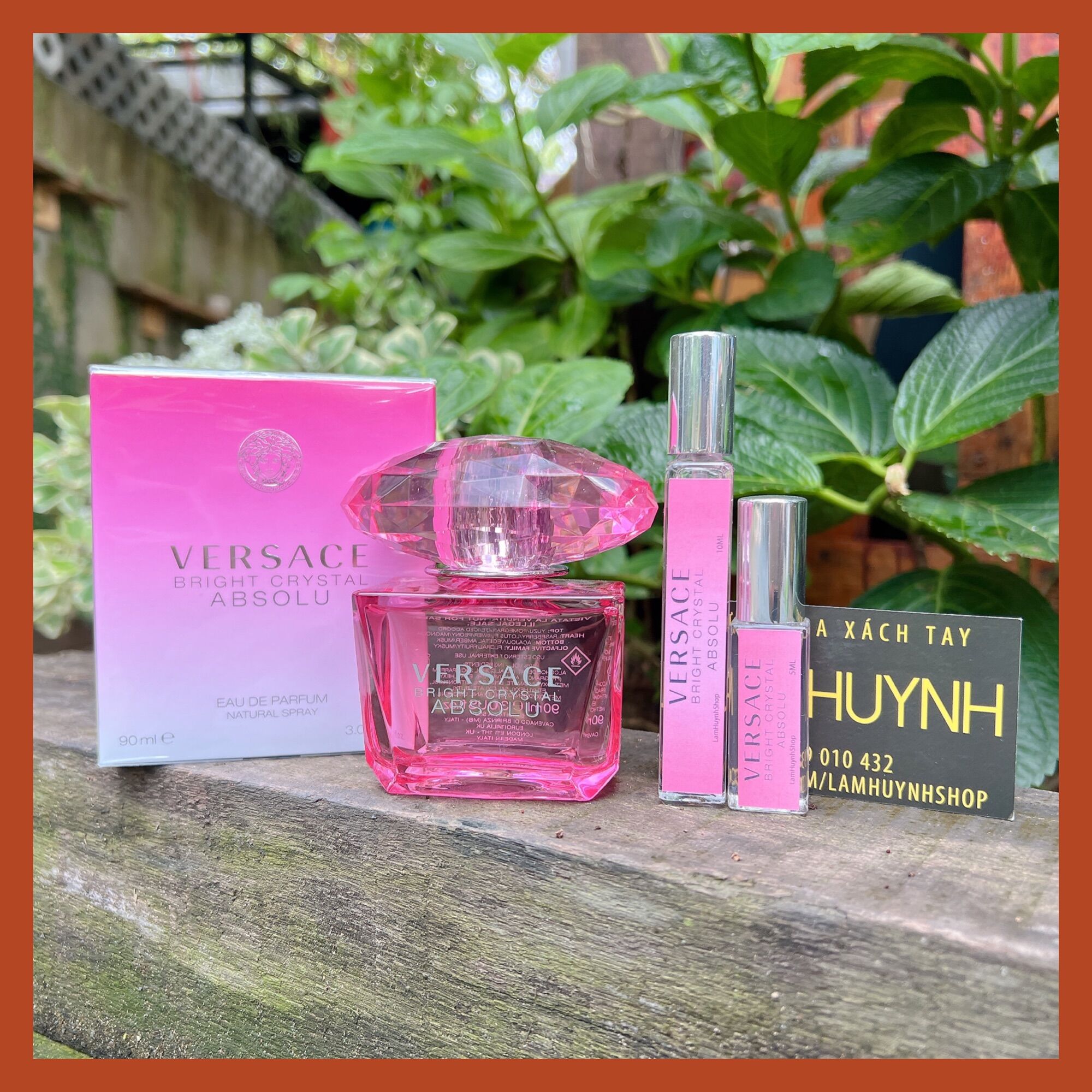 Mẫu thử nước hoa versace bright crystal absolu 5ml - 10ml