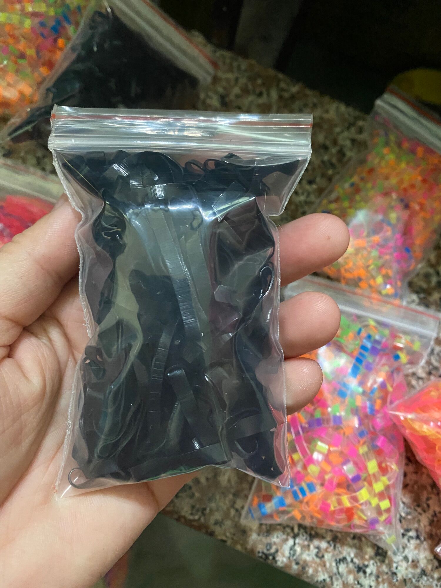 Thun cột tóc siêu dai bền xinh xắn gói nhỏ 20-22g