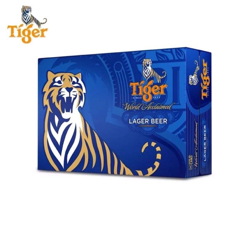 Thùng bia Tiger 24 lon (24*330ml)