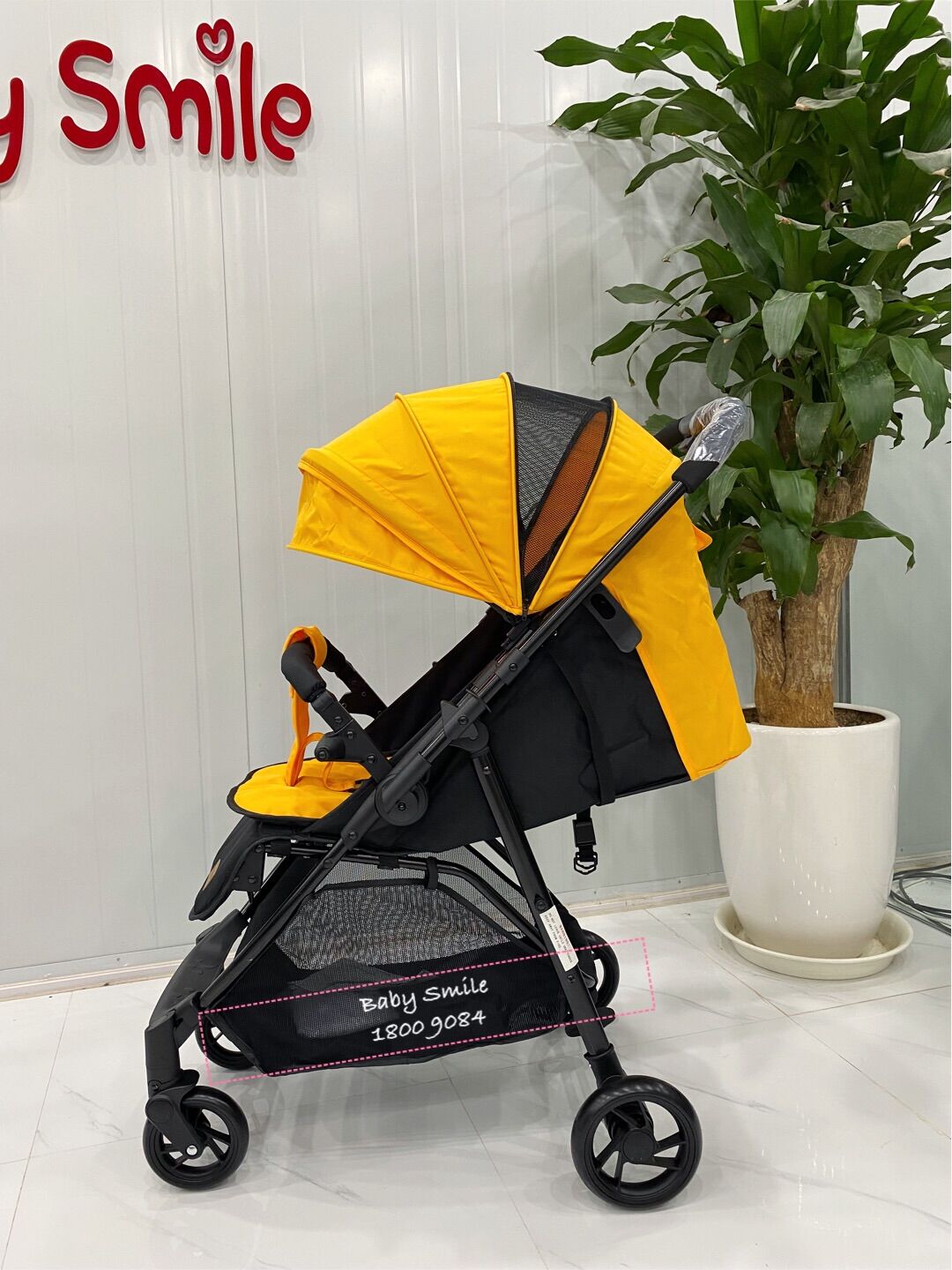 Xe đẩy FUNNIO KM688 đẩy 2 chiều, 3 tư thế