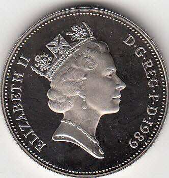 Đồng xu 10 pence của Anh 1992 - 1997