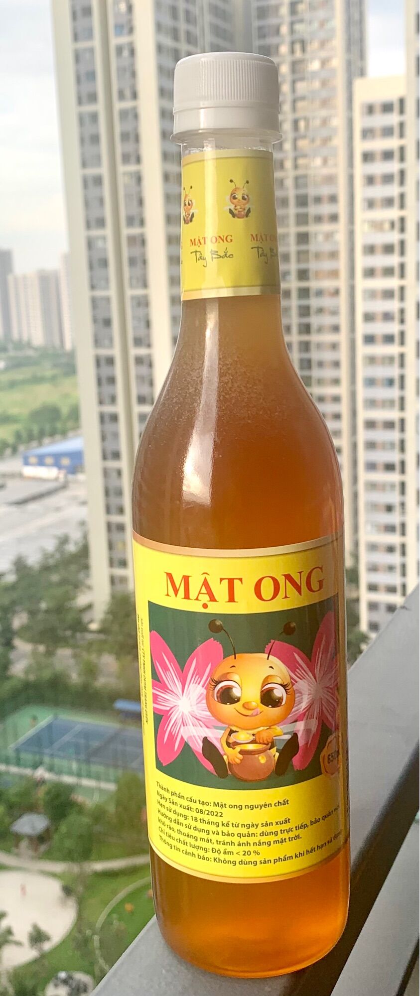 Mật ong tây bắc chai 650ml