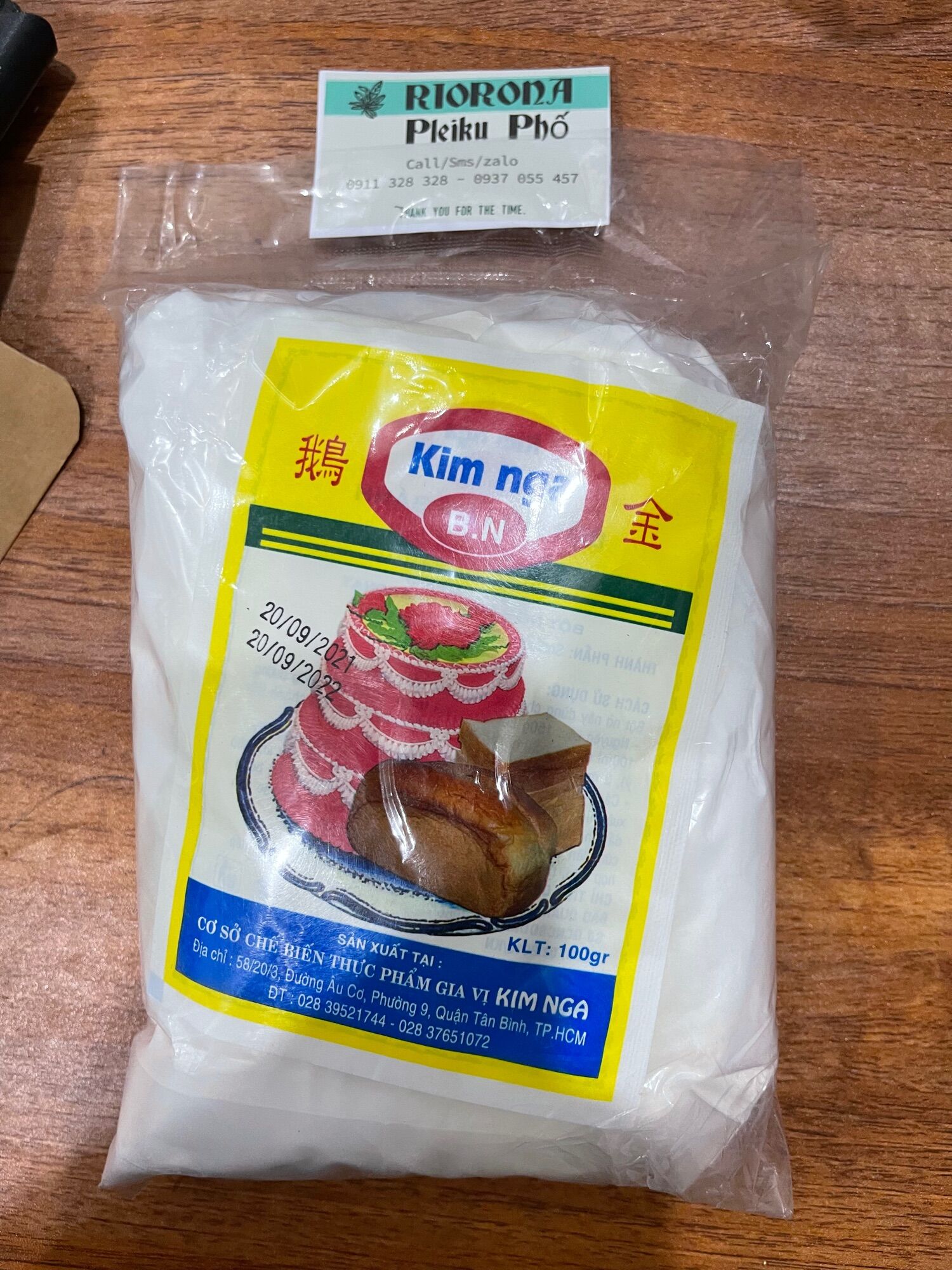 1 kg bột nổi kim nga