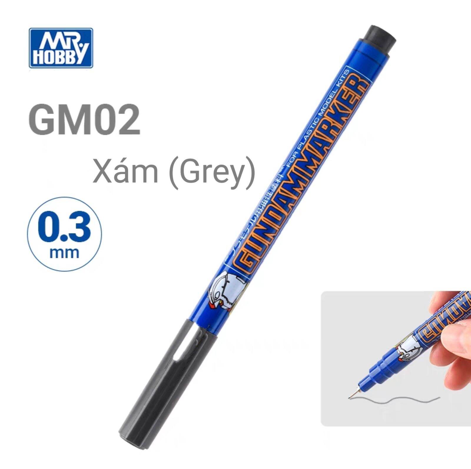 Bút kẻ lằn chìm gundam marker gm gm01 - gm02 - gm03 kẻ line