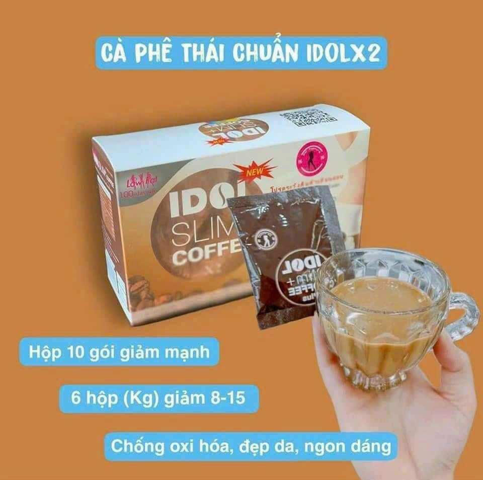 cà phê thái chính hãng 1hop 10goi