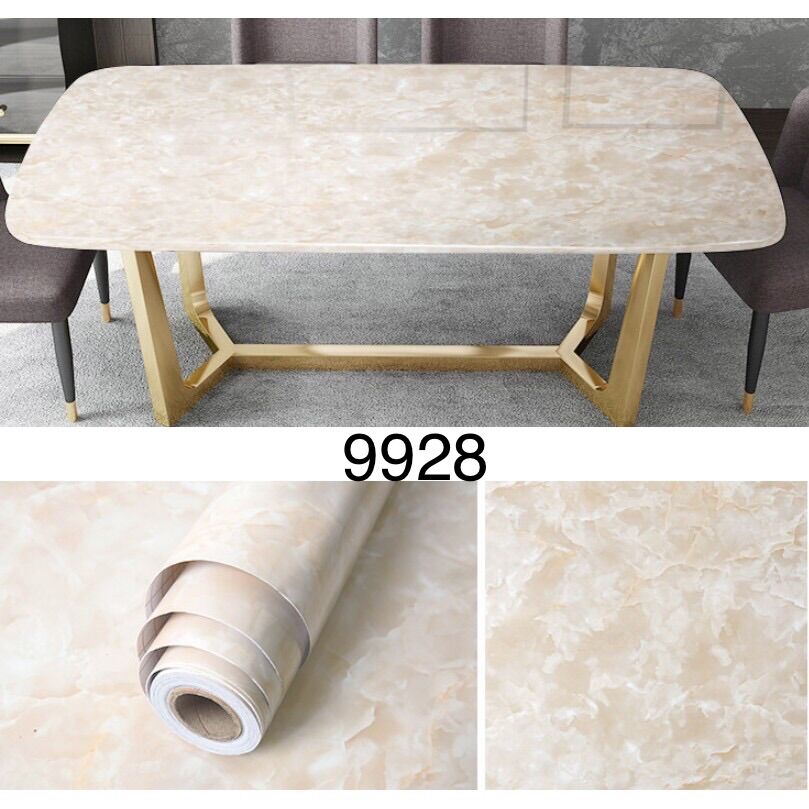 Decal vân đá cẩm thạch cuộn dài 5m x 60cm mã 9928
