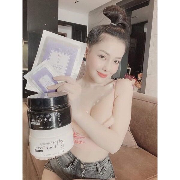 Combo kem dưỡng trắng da toàn thân NGÀY + ĐÊM (tặng set tắm trắng)