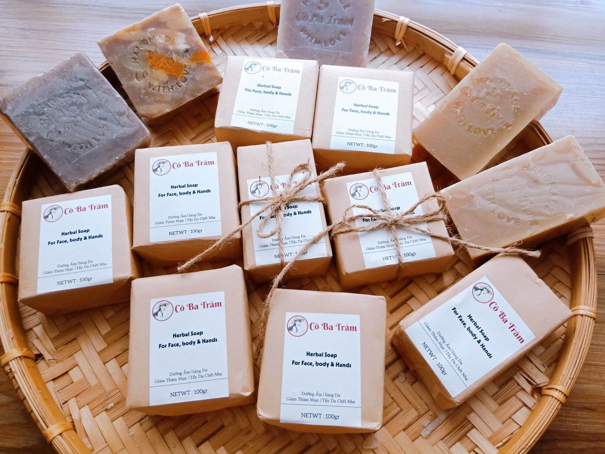 Xà bông Handmade Dầu dừa Nghệ (Turmeric)