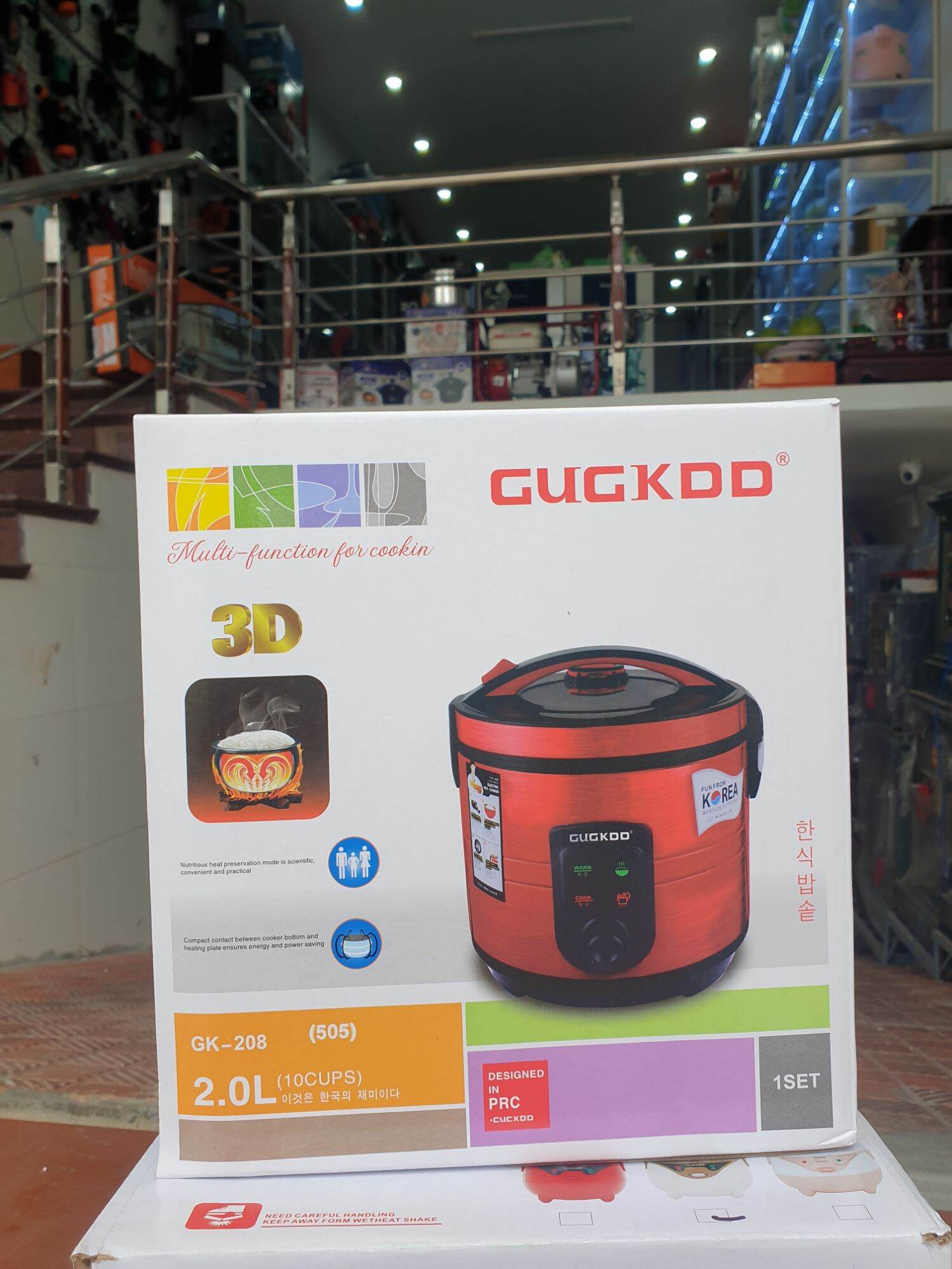 NỒI CƠM ĐIỆN CUCKDD 1,8 LÍT GK-505 SIÊU RẺ