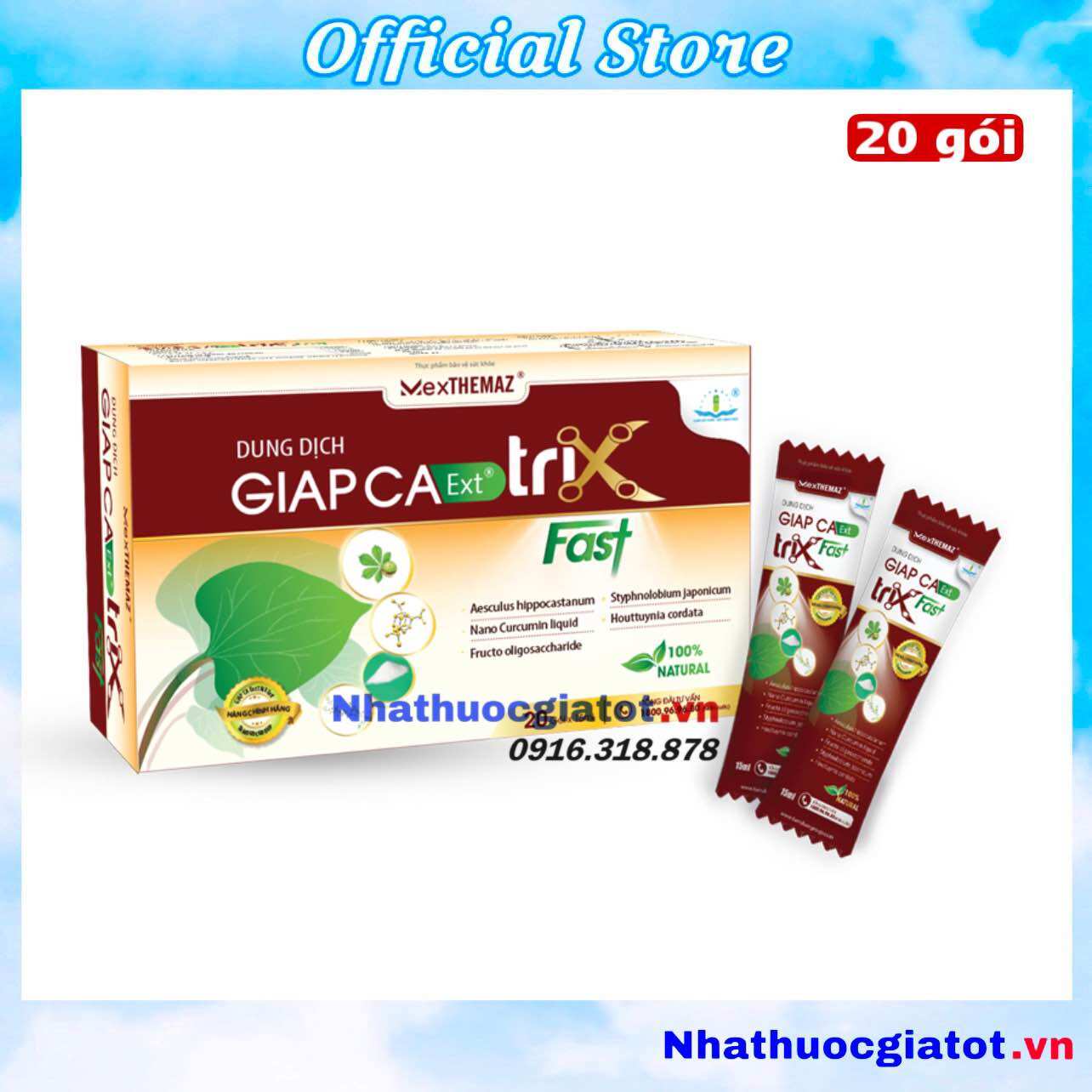 Dung dịch giấp cá ext trix fast tác động nhanh, hiệu quả tức thì