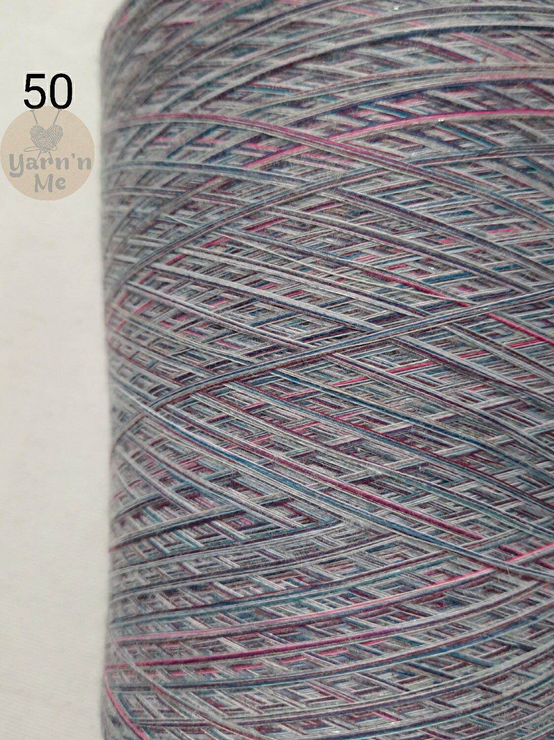 [HCM](49-66) Sợi cotton Hàn màu loang chạp 0.8mm